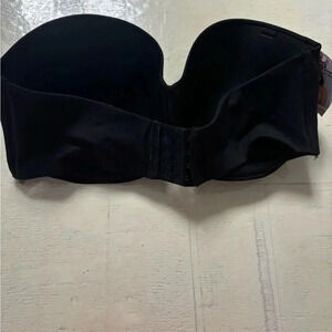 MAIDENFORM Size 38DD Strapless Lift Underwire Bra Style # SN0004 New NWT Black